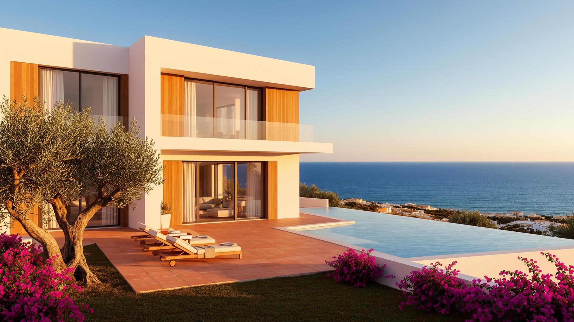 Conceptual villa rendering for Blue Bay Hills – Lot 21